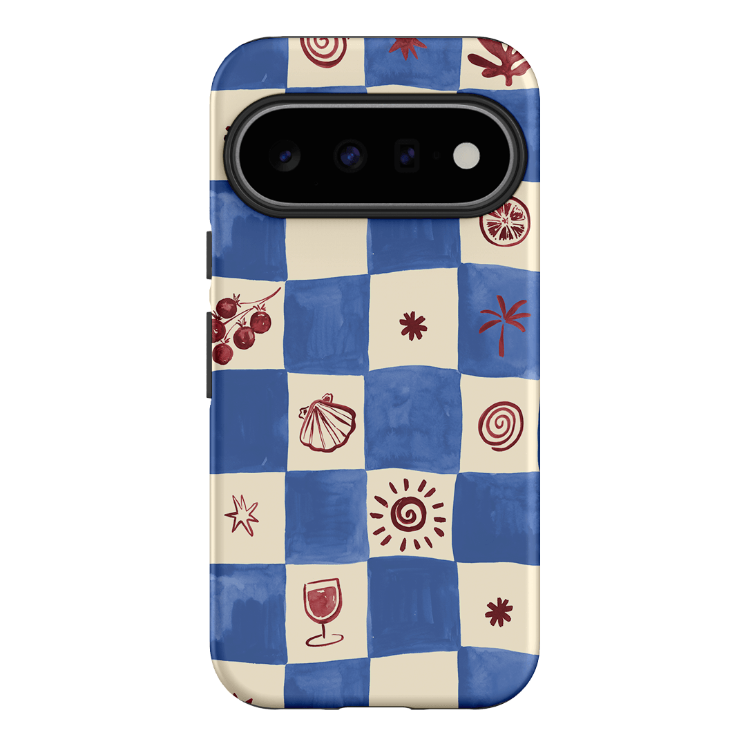 Afternoon Mezze Cornflower Printed Phone Cases Google Pixel 11 / Armoured by Charlie Taylor - The Dairy