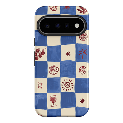 Afternoon Mezze Cornflower Printed Phone Cases Google Pixel 11 / Armoured by Charlie Taylor - The Dairy