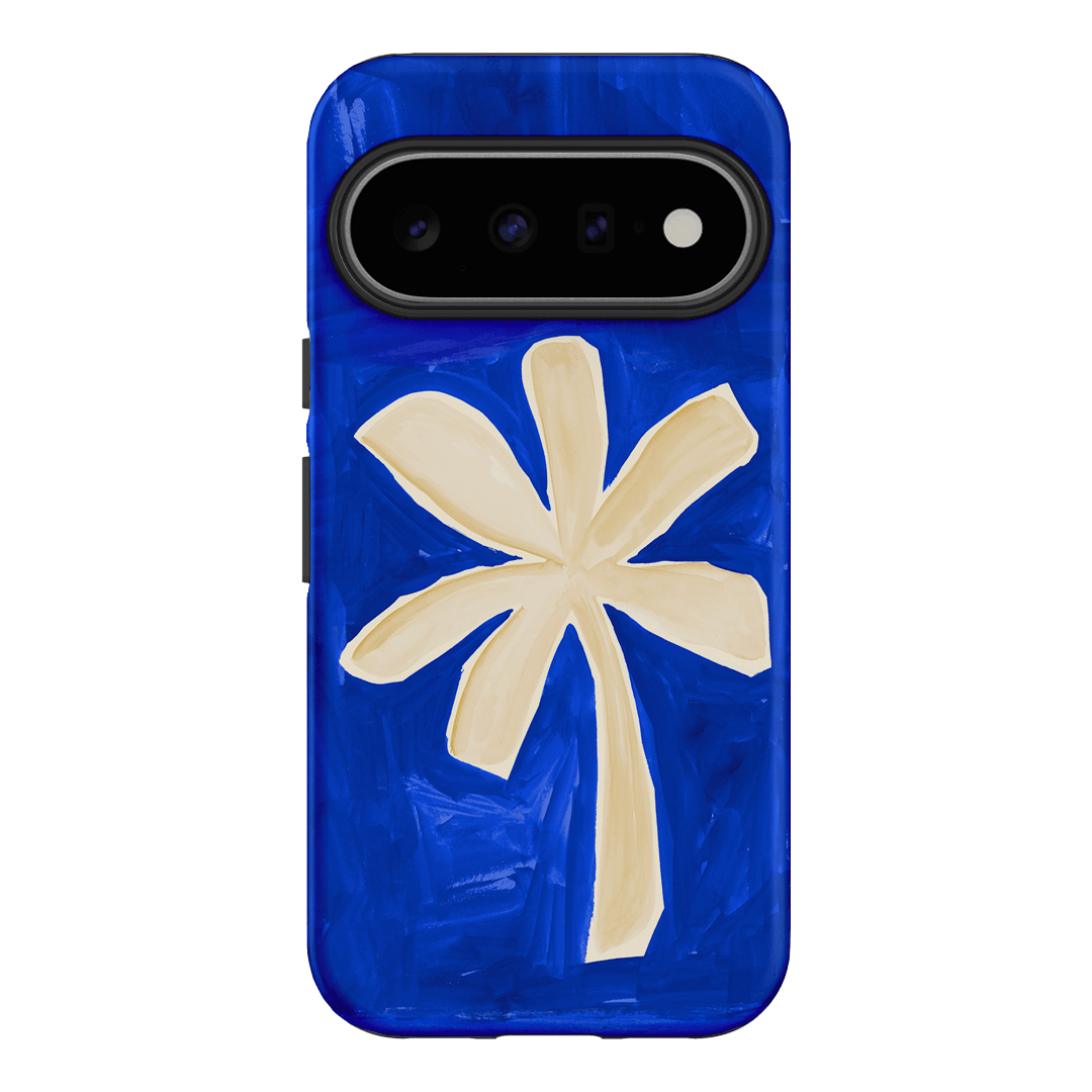 Bleu Palm Printed Phone Cases Google Pixel 11 / Armoured by Charlie Taylor - The Dairy