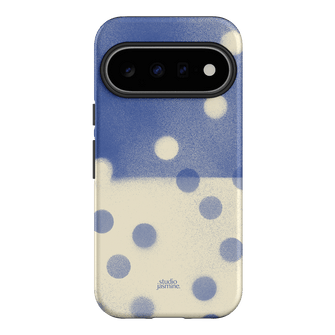 Bleu Polka Dot Printed Phone Cases Google Pixel 11 / Armoured by Jasmine Dowling - The Dairy