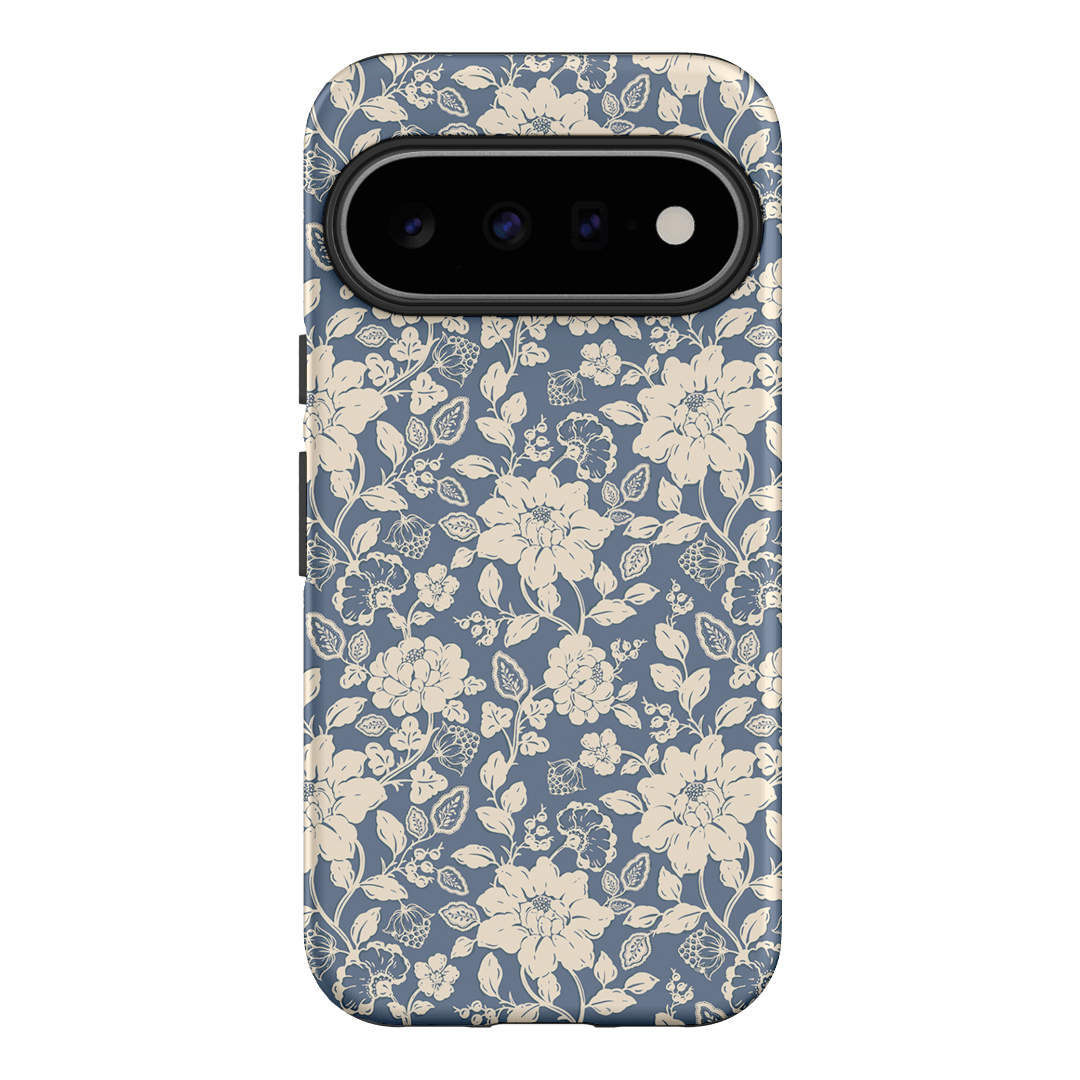 Blue Garden Printed Phone Cases Google Pixel 11 / Armoured by Kasiags Art - The Dairy