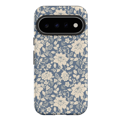 Blue Garden Printed Phone Cases Google Pixel 11 / Armoured by Kasiags Art - The Dairy