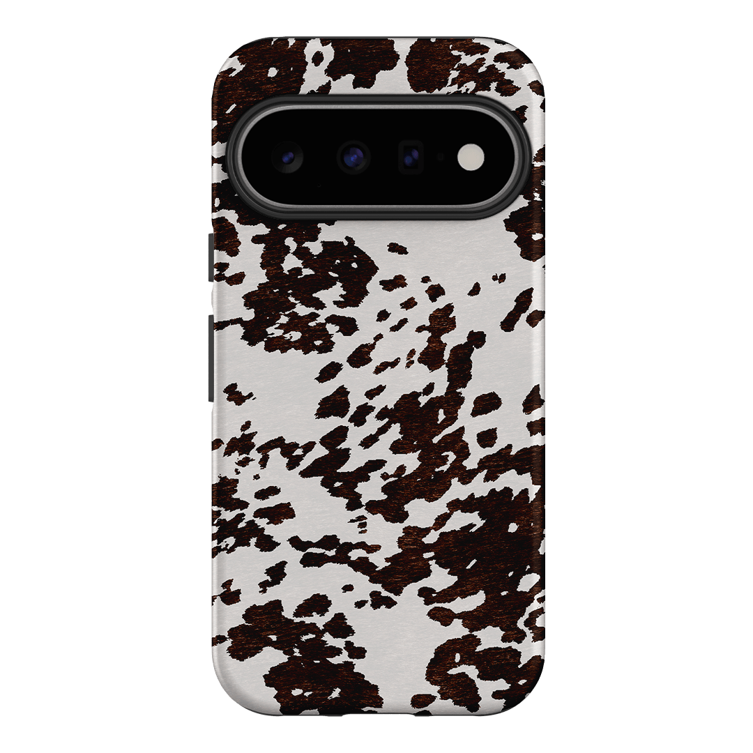 Cowhide Charm Printed Phone Cases Google Pixel 11 / Armoured by The Dairy - The Dairy