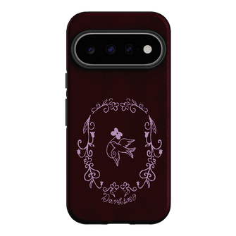 Darling Burgundy Printed Phone Cases by The Dairy - The Dairy