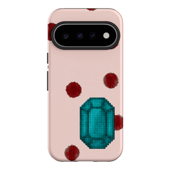 December Turquoise Printed Phone Cases Google Pixel 11 / Armoured by Joiana - The Dairy