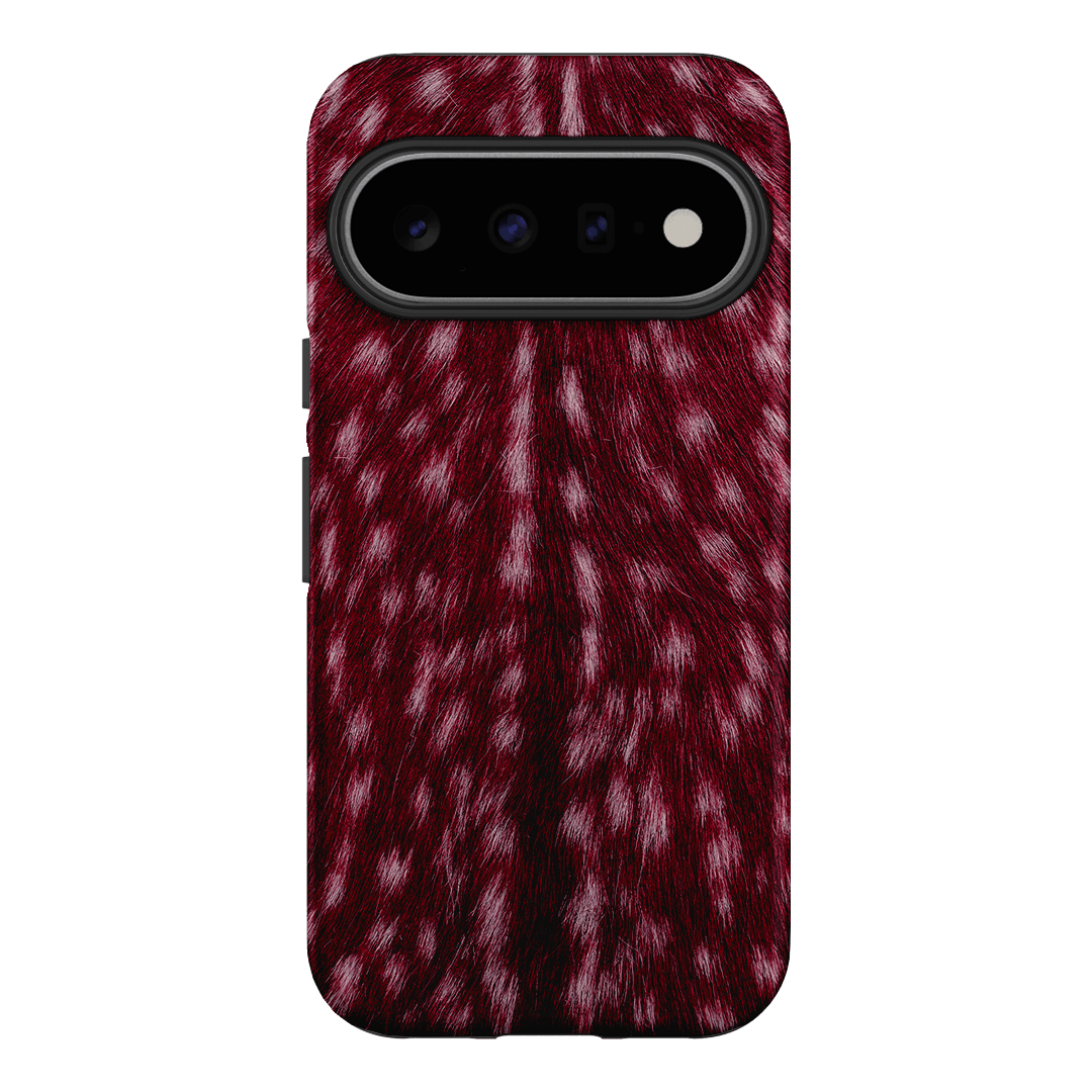 Fawn Burgundy Printed Phone Cases Google Pixel 11 / Armoured by The Dairy - The Dairy