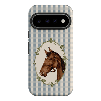 Gingham Horse Printed Phone Cases Google Pixel 11 / Armoured by Kasiags Art - The Dairy