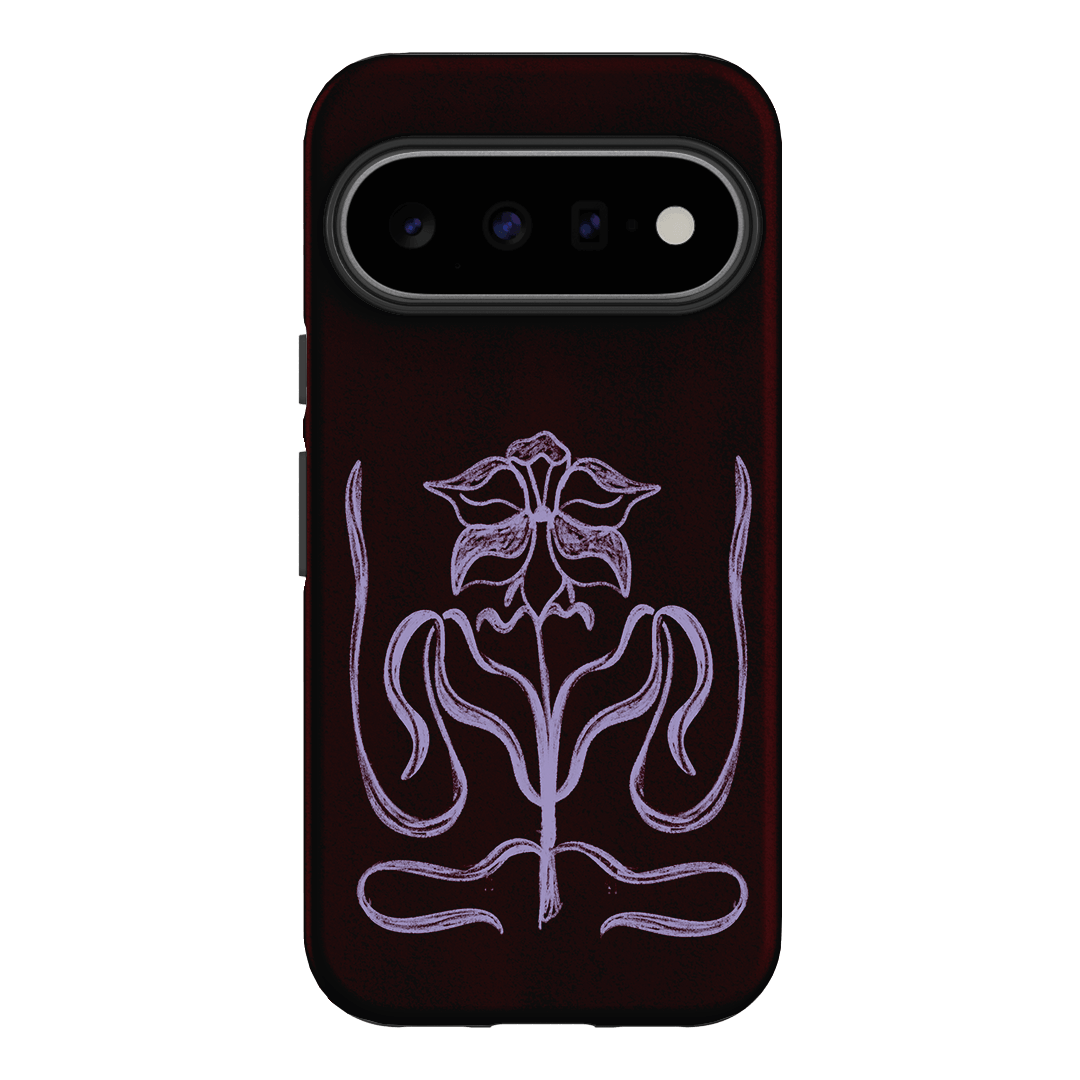 Growth Burgundy Printed Phone Cases by The Dairy - The Dairy
