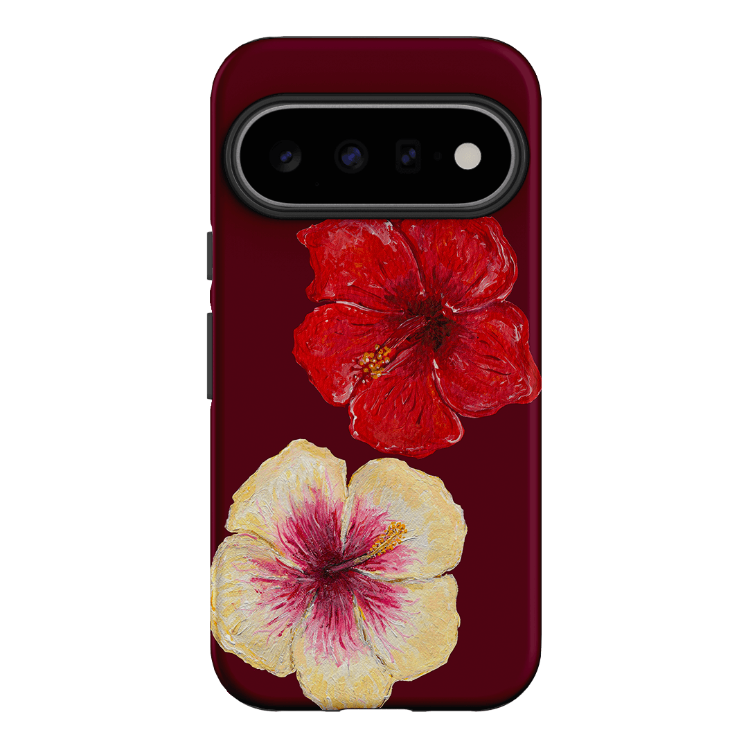 Hibiscus Flower Printed Phone Cases Google Pixel 11 / Armoured by BG. Studio - The Dairy