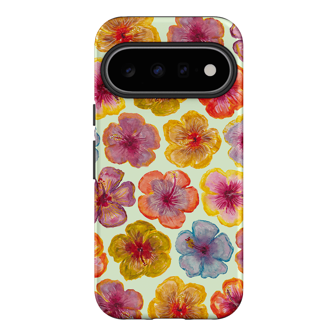 Hibiscus Holiday Sorbet Printed Phone Cases Google Pixel 11 / Armoured by BG. Studio - The Dairy