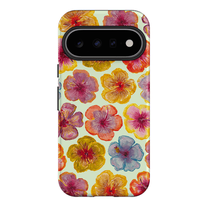 Hibiscus Holiday Sorbet Printed Phone Cases Google Pixel 11 / Armoured by BG. Studio - The Dairy