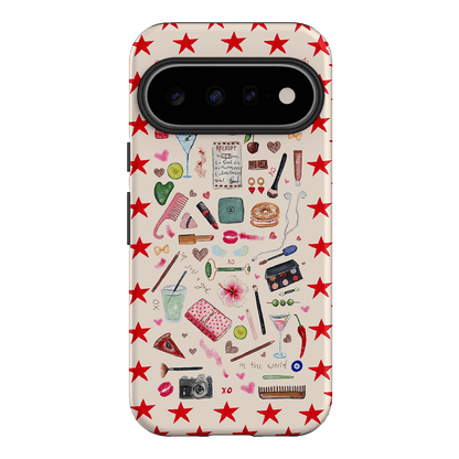 Just A Girl Printed Phone Cases Google Pixel 11 / Armoured by BG. Studio - The Dairy