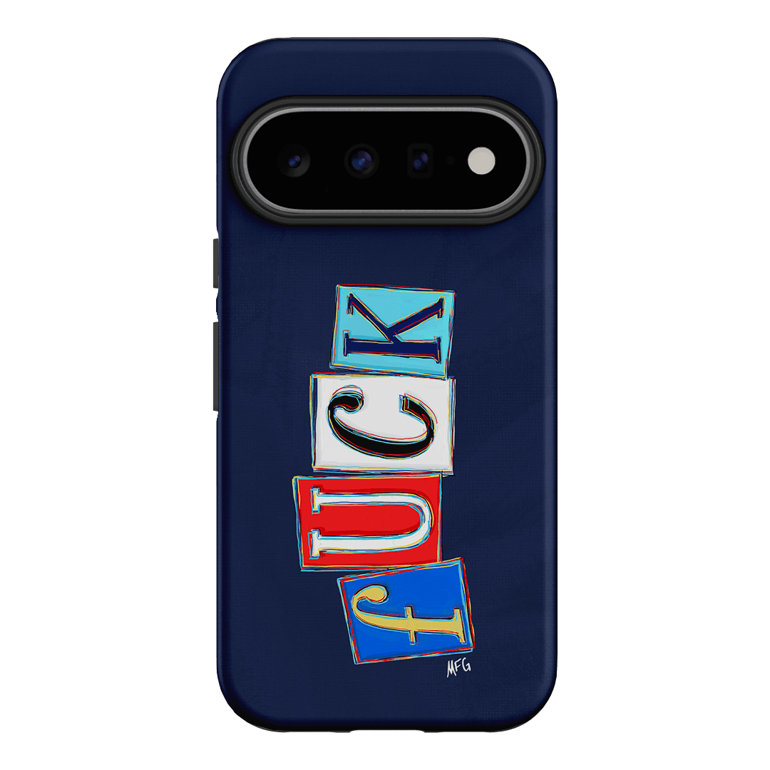 Lil Fcks Blue Printed Phone Cases Google Pixel 11 / Armoured by Margarbs Art - The Dairy