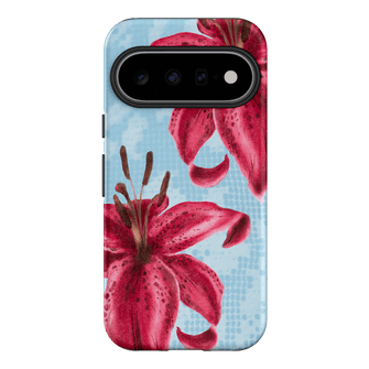 Lillies Printed Phone Cases Google Pixel 11 / Armoured by Sally Hungerford - The Dairy