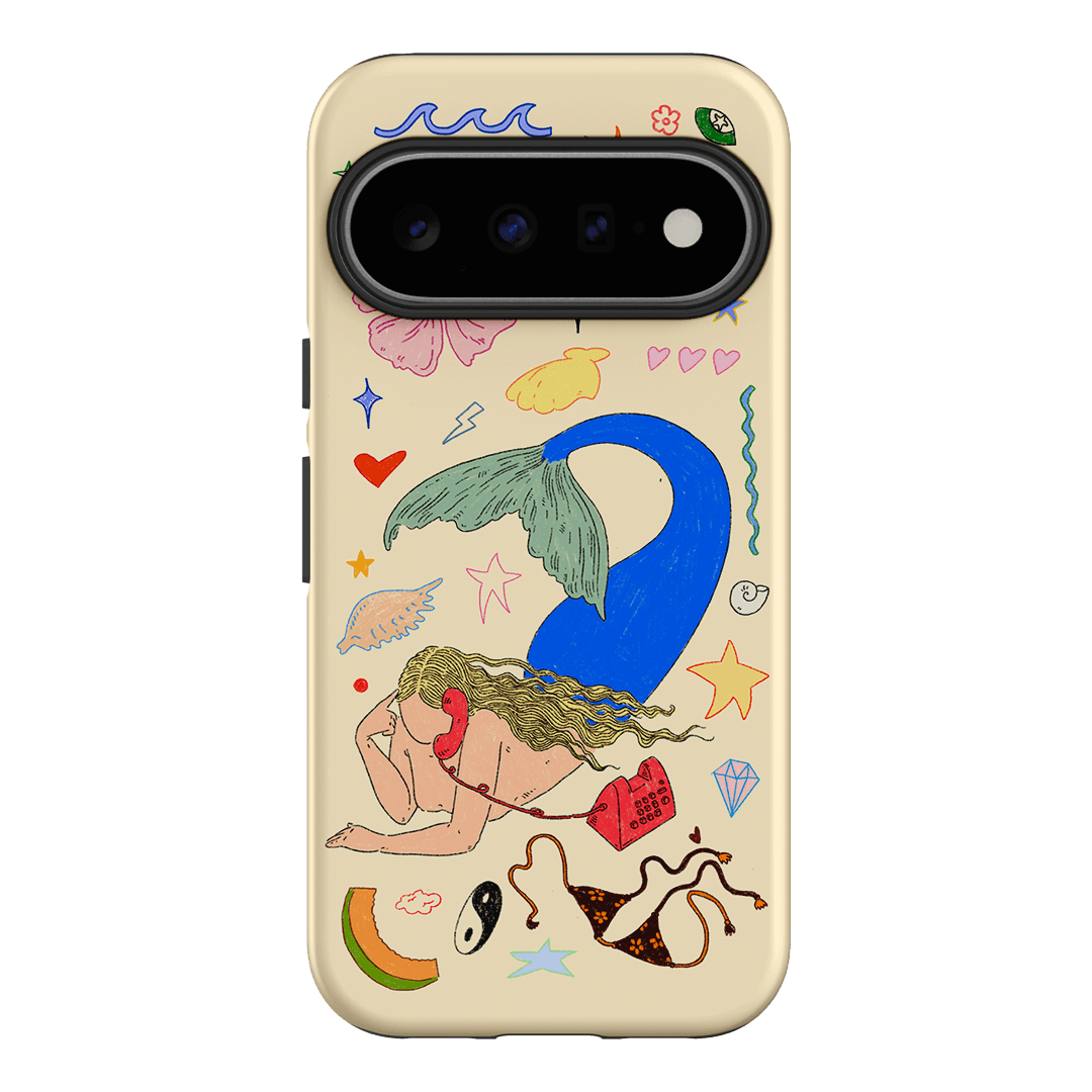 Mermaid Salad Cream Printed Phone Cases Google Pixel 11 / Armoured by Easty Beasty - The Dairy