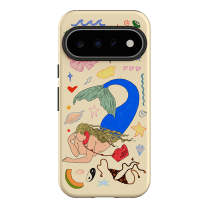 Mermaid Salad Cream Printed Phone Cases Google Pixel 11 / Armoured by Easty Beasty - The Dairy