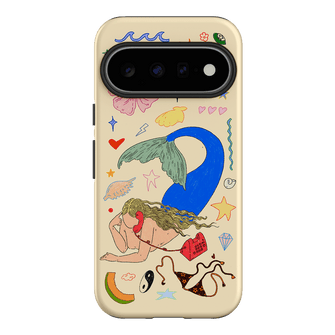 Mermaid Salad Cream Printed Phone Cases Google Pixel 11 / Armoured by Easty Beasty - The Dairy