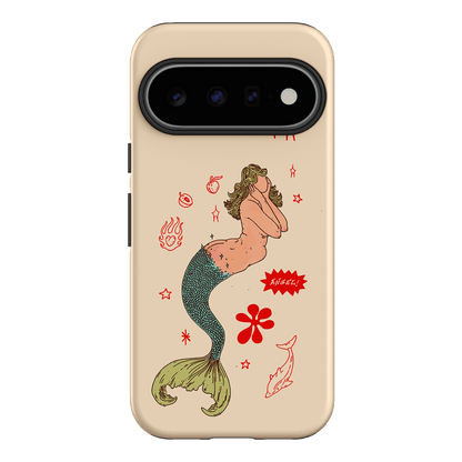 Mimi Cream Printed Phone Cases Google Pixel 11 / Armoured by Easty Beasty - The Dairy