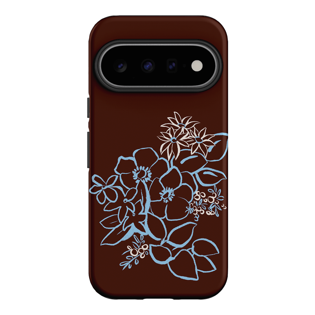 Mocha Posy Printed Phone Cases Google Pixel 11 / Armoured by Typoflora - The Dairy