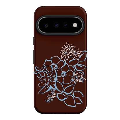 Mocha Posy Printed Phone Cases Google Pixel 11 / Armoured by Typoflora - The Dairy