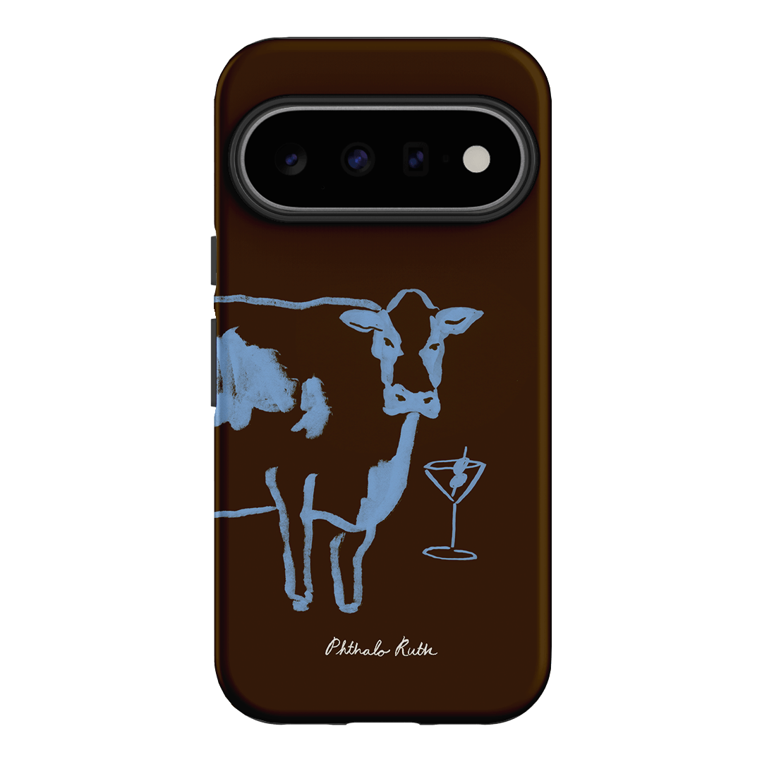 Mootini Espresso Printed Phone Cases Google Pixel 11 / Armoured by Phthalo Ruth - The Dairy