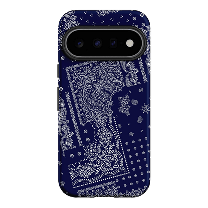 Paisley Indigo Printed Phone Cases Google Pixel 11 / Armoured by The Dairy - The Dairy