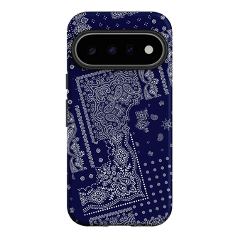 Paisley Indigo Printed Phone Cases Google Pixel 11 / Armoured by The Dairy - The Dairy