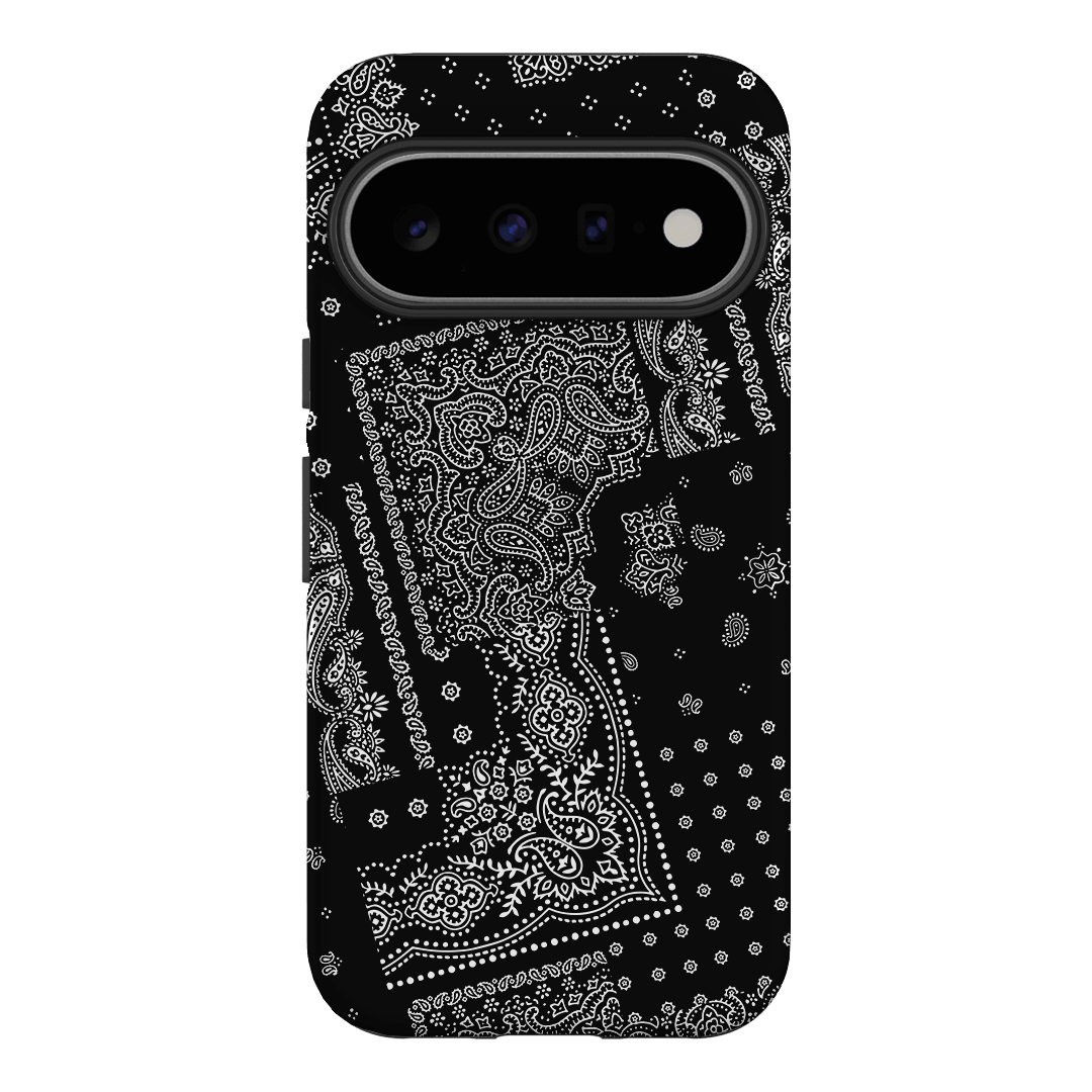 Paisley Noir Printed Phone Cases Google Pixel 11 / Armoured by The Dairy - The Dairy