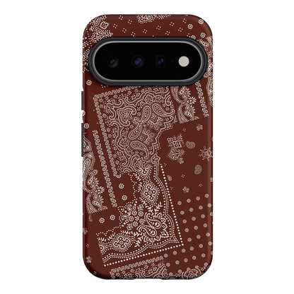Paisley Cinnamon Printed Phone Cases Google Pixel 11 / Armoured by The Dairy - The Dairy
