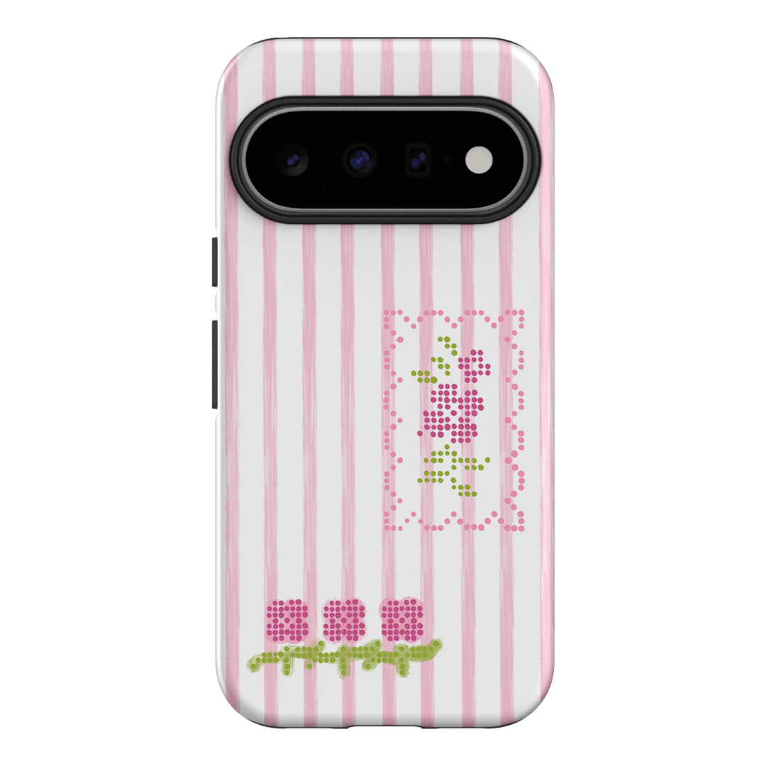 Patchwork Pink Printed Phone Cases Google Pixel 11 / Armoured by Kayla Carr - The Dairy