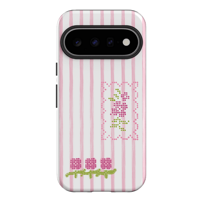 Patchwork Pink Printed Phone Cases Google Pixel 11 / Armoured by Kayla Carr - The Dairy