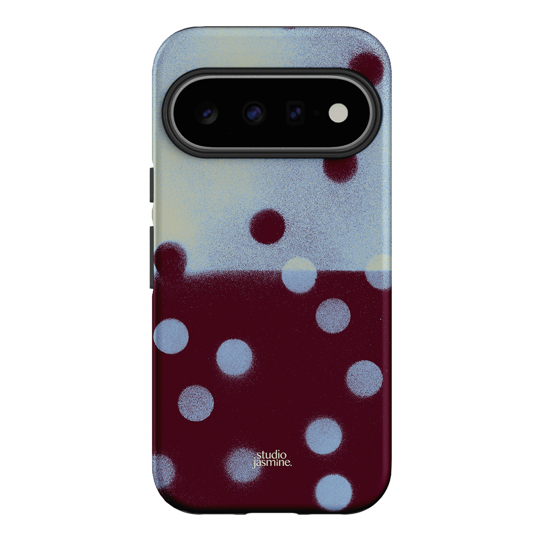 Plum Polka Dot Printed Phone Cases Google Pixel 11 / Armoured by Jasmine Dowling - The Dairy