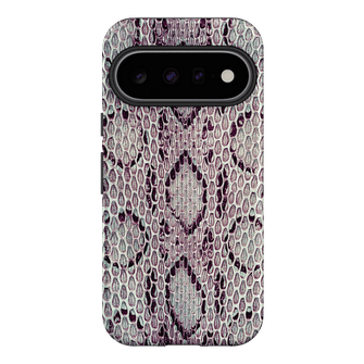 Plum Python Printed Phone Cases Google Pixel 11 / Armoured by The Dairy - The Dairy
