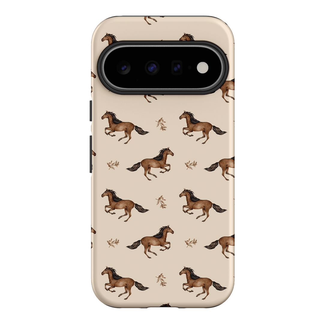Running Horse Printed Phone Cases Google Pixel 11 / Armoured by Kasiags Art - The Dairy