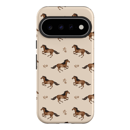 Running Horse Printed Phone Cases Google Pixel 11 / Armoured by Kasiags Art - The Dairy
