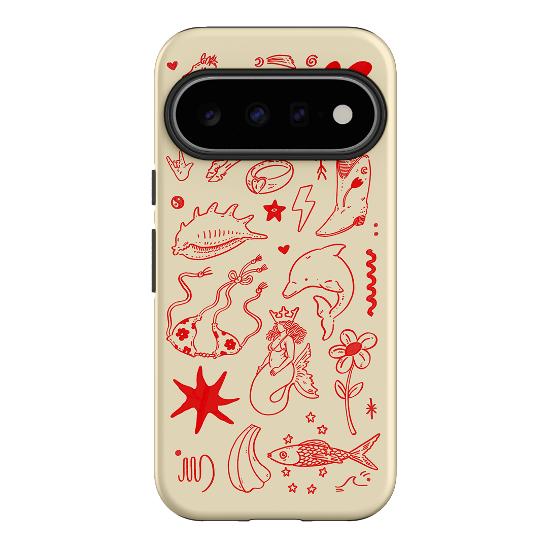 Spiced Cowboy Cream Printed Phone Cases Google Pixel 11 / Armoured by Easty Beasty - The Dairy