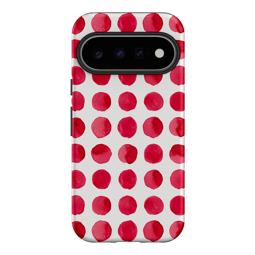 Spots in Red Printed Phone Cases by The Dairy - The Dairy