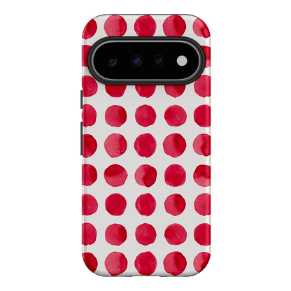 Spots in Red Printed Phone Cases by The Dairy - The Dairy