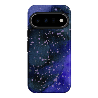 Spotty Navy Printed Phone Cases Google Pixel 11 / Armoured by The Dairy - The Dairy