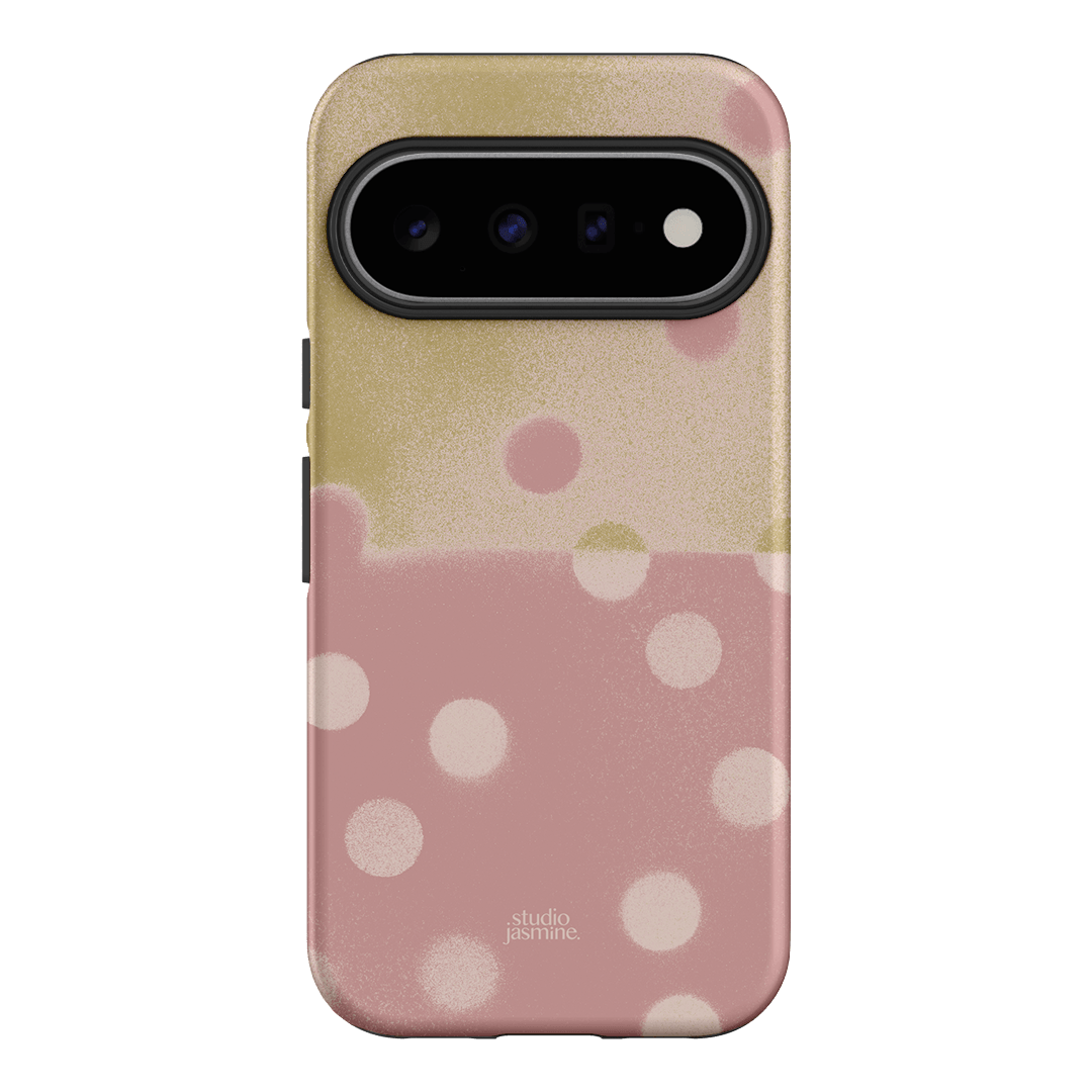 Strawberry Polka Dot Printed Phone Cases Google Pixel 11 / Armoured by Jasmine Dowling - The Dairy