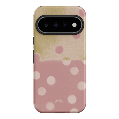 Strawberry Polka Dot Printed Phone Cases Google Pixel 11 / Armoured by Jasmine Dowling - The Dairy