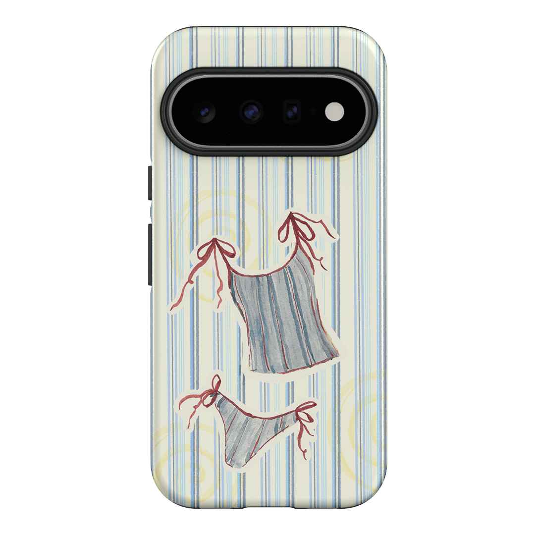 Stripe Tankini Printed Phone Cases Google Pixel 11 / Armoured by Kayla Carr - The Dairy