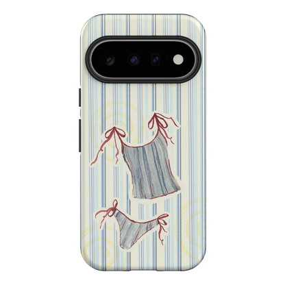 Stripe Tankini Printed Phone Cases Google Pixel 11 / Armoured by Kayla Carr - The Dairy