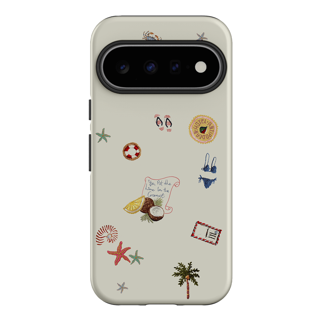 Vacay All Day Cream Printed Phone Cases by Antipodean - The Dairy