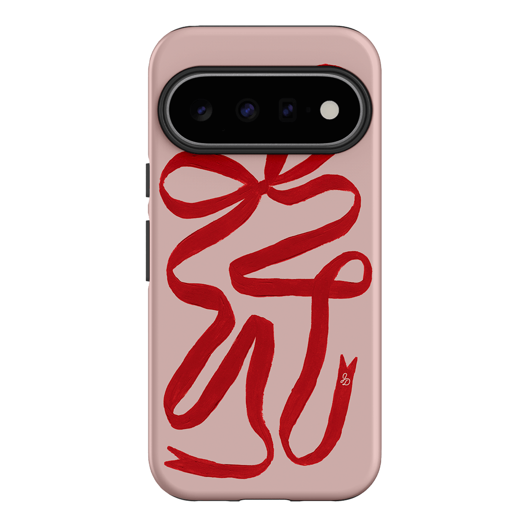 Valentine Ribbon Printed Phone Cases Google Pixel 11 / Armoured by Jasmine Dowling - The Dairy