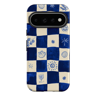 Afternoon Mezze Azure Printed Phone Cases Google Pixel 11 Pro / Armoured by Charlie Taylor - The Dairy