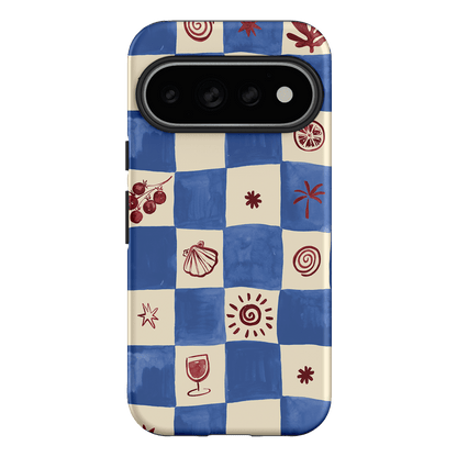Afternoon Mezze Cornflower Printed Phone Cases Google Pixel 11 Pro / Armoured by Charlie Taylor - The Dairy