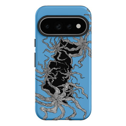 Blue Eclipse Printed Phone Cases Google Pixel 11 Pro / Armoured by Stormi Bree - The Dairy