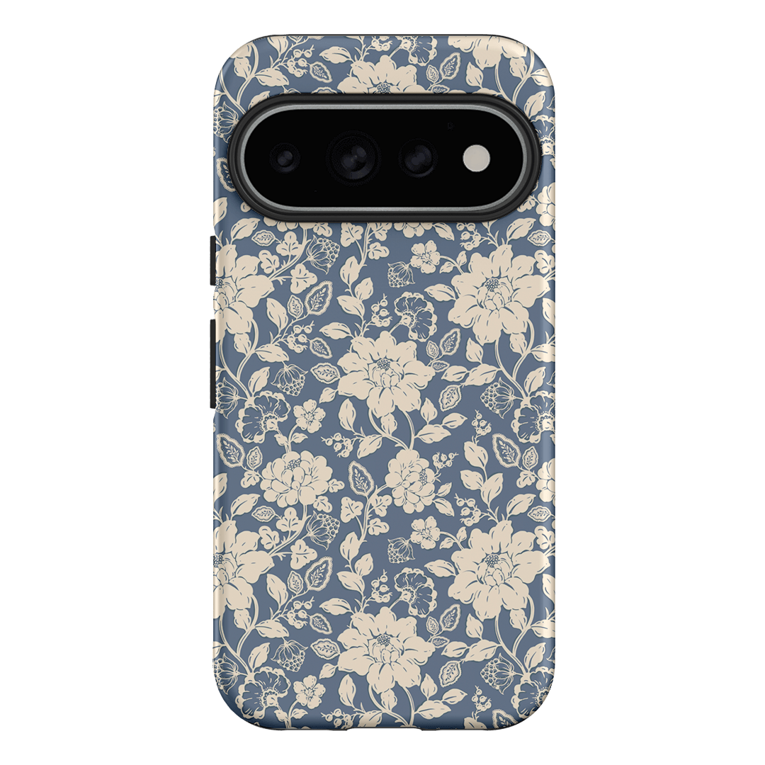 Blue Garden Printed Phone Cases Google Pixel 11 Pro / Armoured by Kasiags Art - The Dairy
