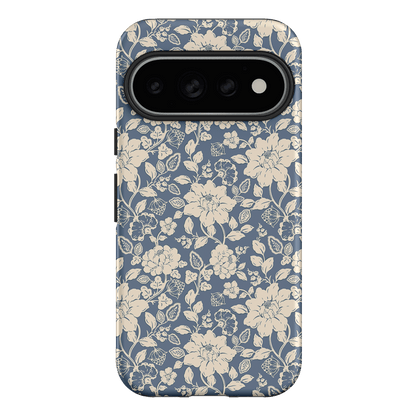 Blue Garden Printed Phone Cases Google Pixel 11 Pro / Armoured by Kasiags Art - The Dairy